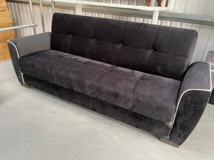 Black Tual Turkish Sofa Bed