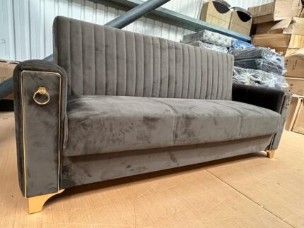 VIOLET WITH RING IN THE ARM Turkish Sofa Bed